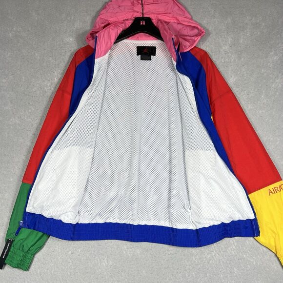 NWT Air Jordan Jumpman Classics Multicolored Jacket CV7418-891 Men's Small NEW!! - Picture 10 of 14